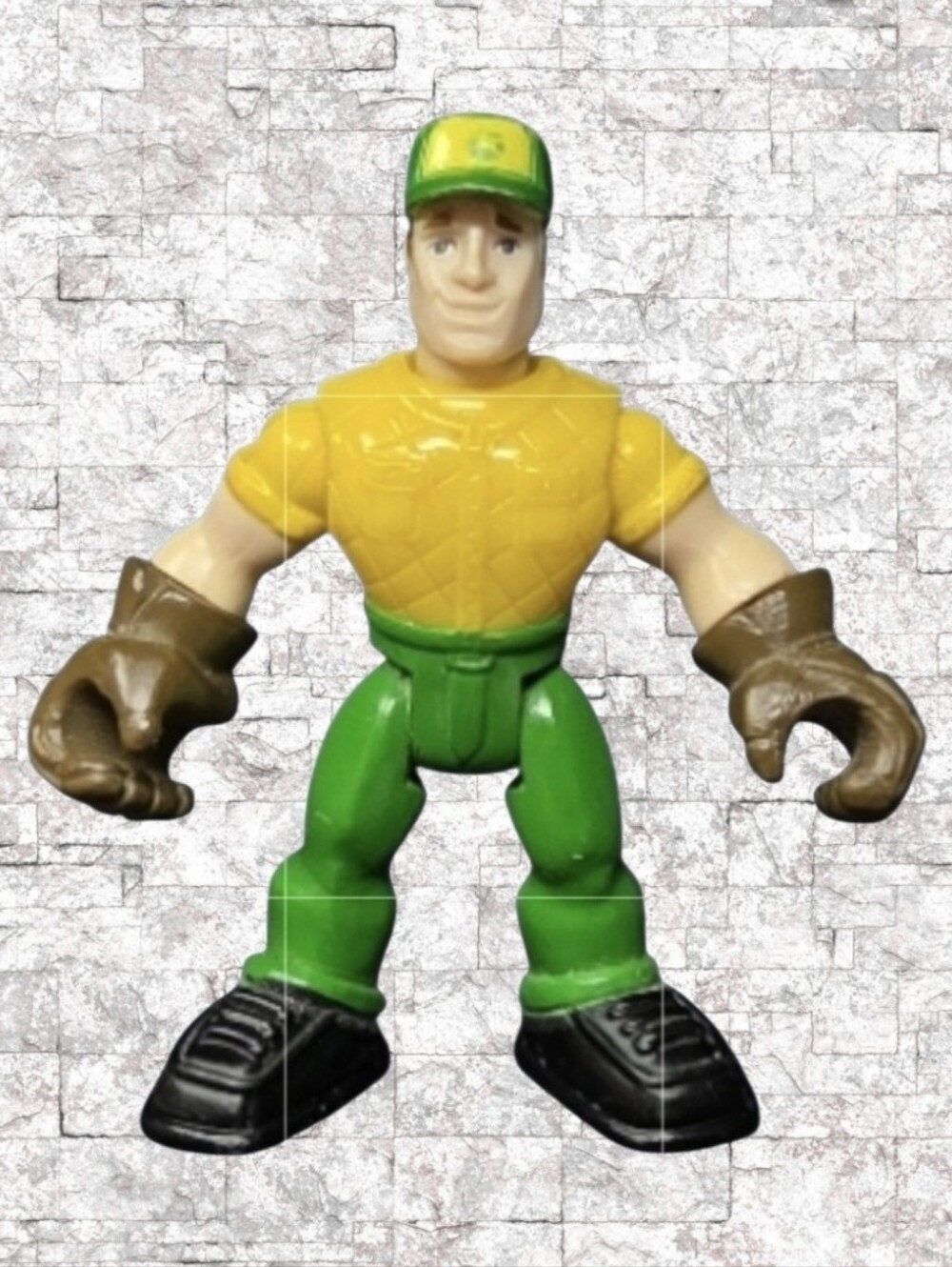 Tomy-John Deere Gear Force "Hank" Farm Worker Action Figure